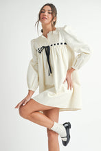 Load image into Gallery viewer, Ivory Babydoll Dress
