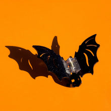Load image into Gallery viewer, Glitter Bat Hair Claw
