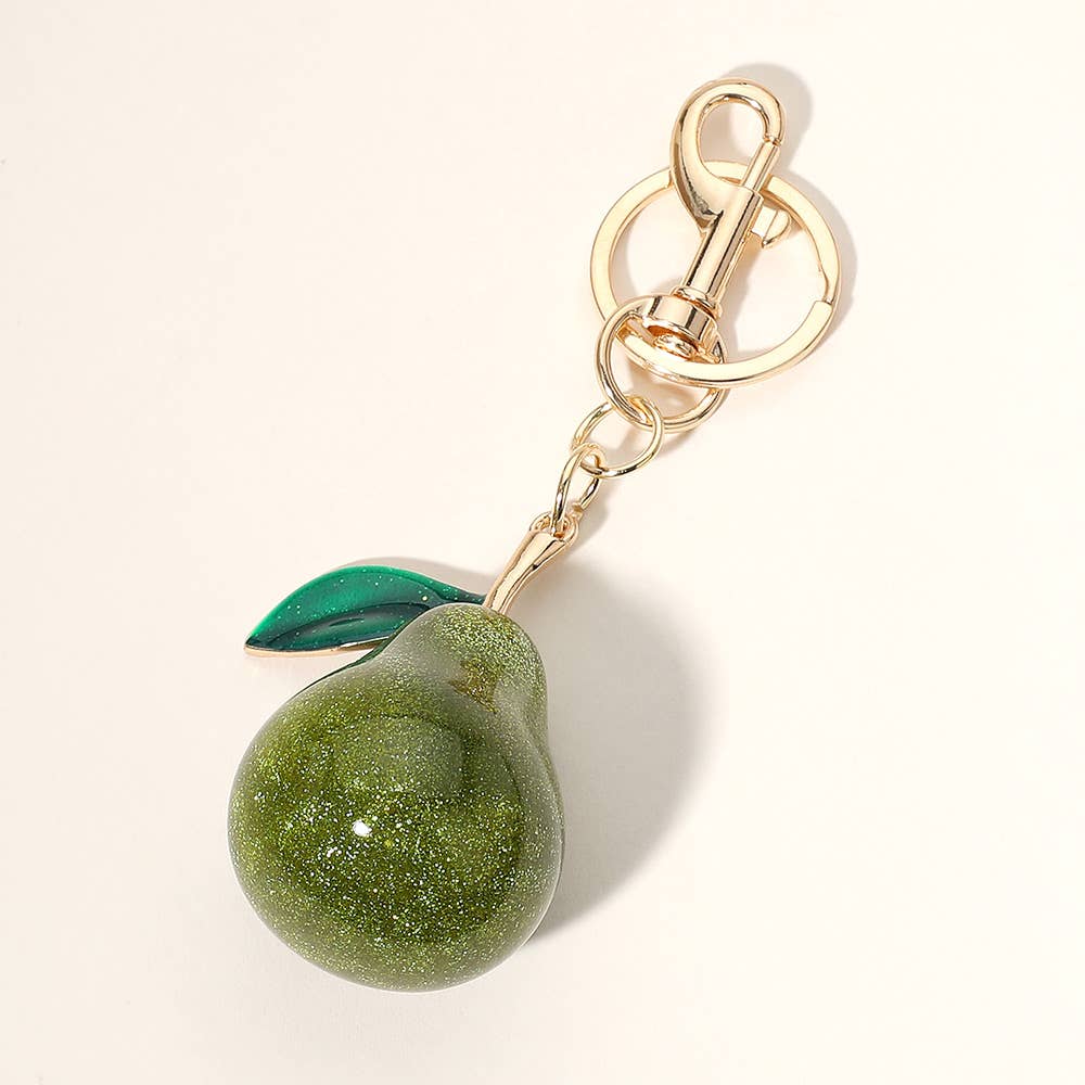 Pear Bag Charm