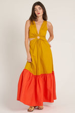 Load image into Gallery viewer, Color Block Maxi Dress
