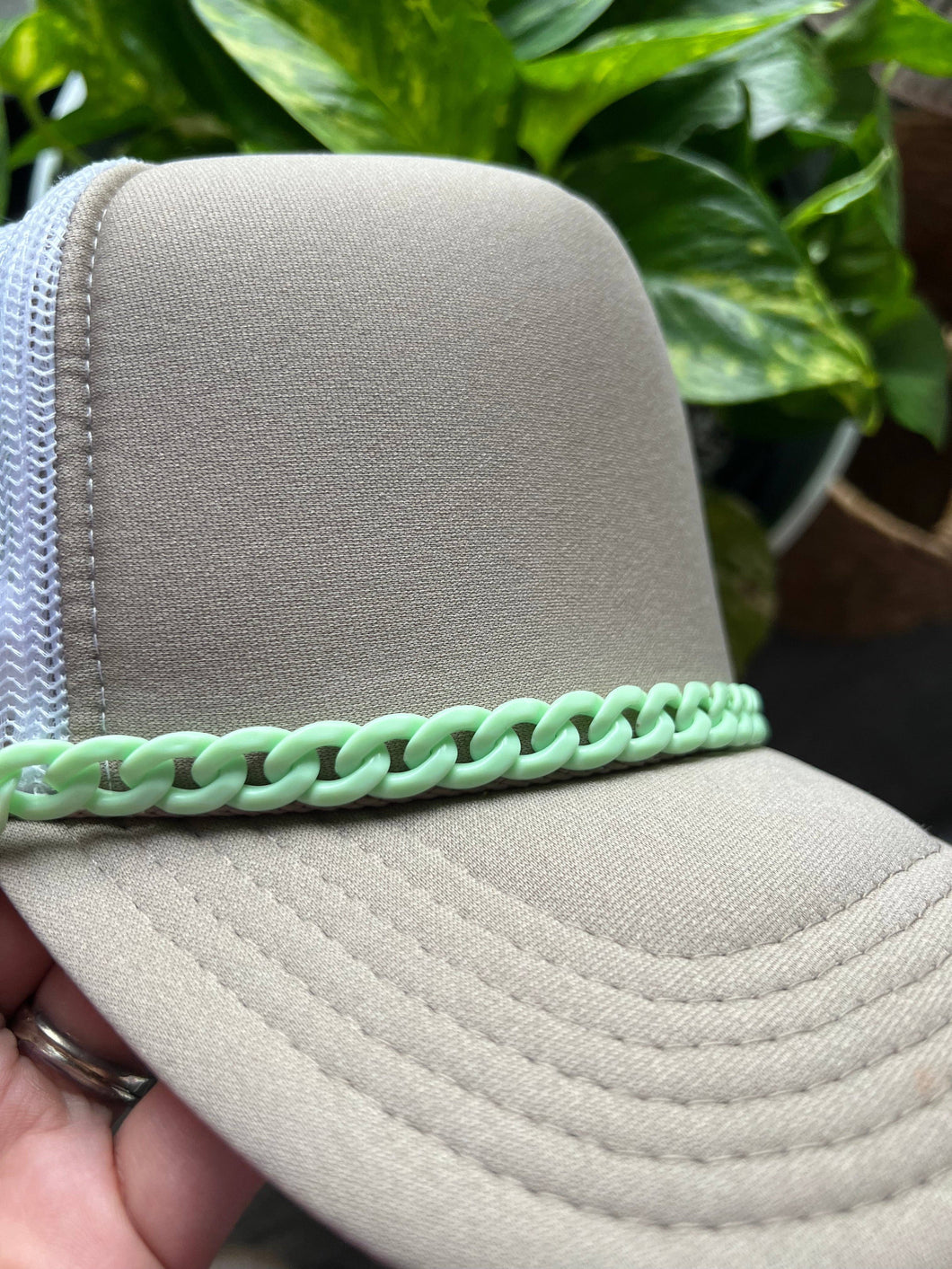 Chunky Hat Chain-4 color options