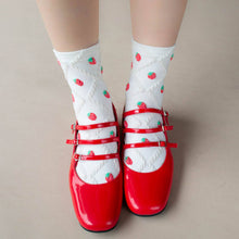 Load image into Gallery viewer, Strawberry Diamonds Socks
