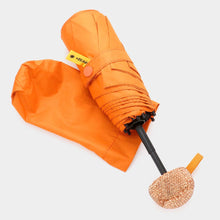Load image into Gallery viewer, Orange Foldable Umbrella
