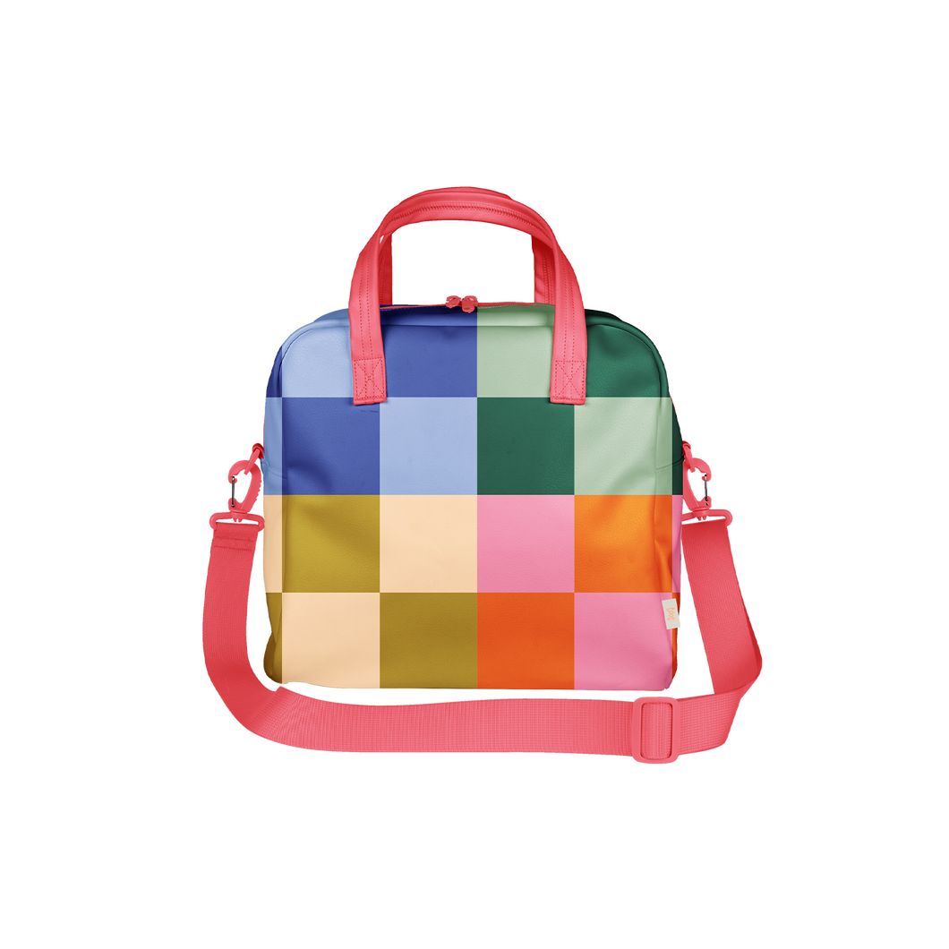 Bold Checker Retro Bag