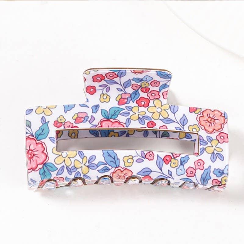 Jumbo Floral Hair Claw