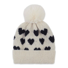 Load image into Gallery viewer, Heart Beanie - Cream
