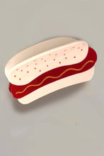 Load image into Gallery viewer, JUMBO LEMONADE BANANA HAMBURGER HAIR CLAW CLIPS | 40H843: HAMBURGER
