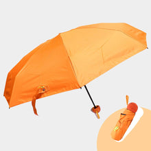 Load image into Gallery viewer, Orange Foldable Umbrella
