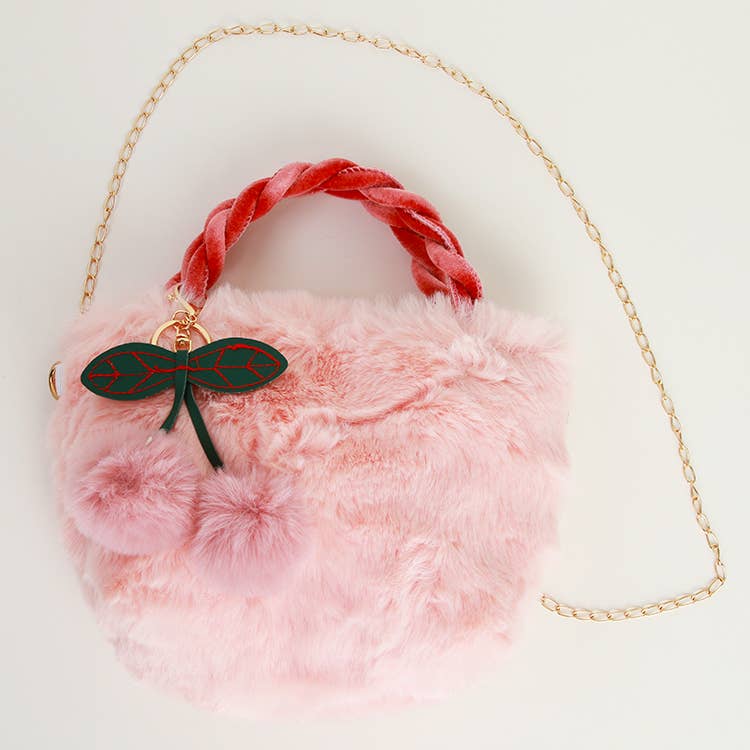 Furry Cherry Purse
