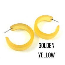 Load image into Gallery viewer, Yellow Hoops
