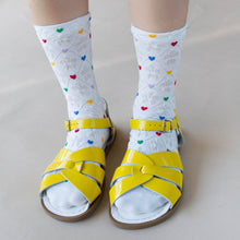 Load image into Gallery viewer, Polka Dot Hearts Socks
