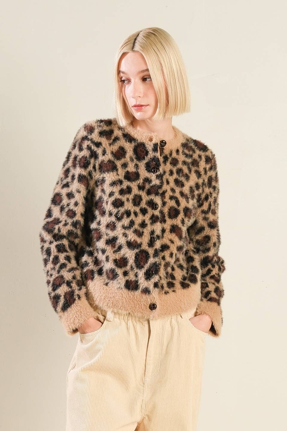 Leopard Print Sweater