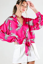Load image into Gallery viewer, Satin Tiger Top
