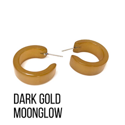 Clara Hoops: Dark Gold