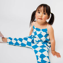 Load image into Gallery viewer, Blue Diamond Check Jumper
