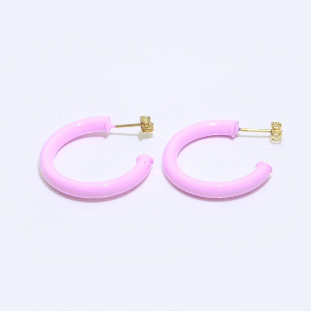 Pink Hoops