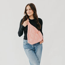 Load image into Gallery viewer, Puffer Sling Bag: Pink
