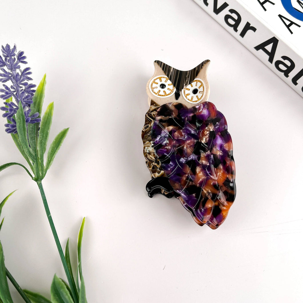 Owl Hair Clip