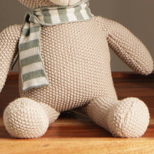 Load image into Gallery viewer, 100% Handmade Cotton Knitted Bear

