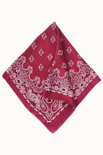Load image into Gallery viewer, Burgundy Silky Bandana
