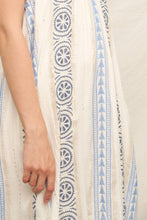 Load image into Gallery viewer, Embroidered Halter Neck Maxi Dress
