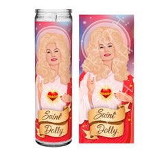Load image into Gallery viewer, Saint Dolly Prayer Candle
