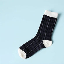 Load image into Gallery viewer, Rufia - Summer Colorful Mesh Crew Socks: Green / One Size
