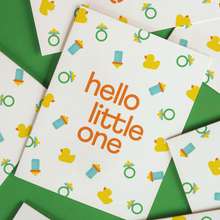 Load image into Gallery viewer, Hello Little One Greeting Card
