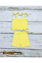 Load image into Gallery viewer, Pink Daisy or Yellow Stripe Set
