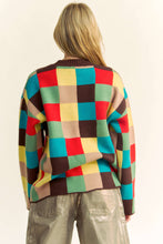 Load image into Gallery viewer, Checker Pullover Sweater
