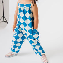 Load image into Gallery viewer, Blue Diamond Check Jumper

