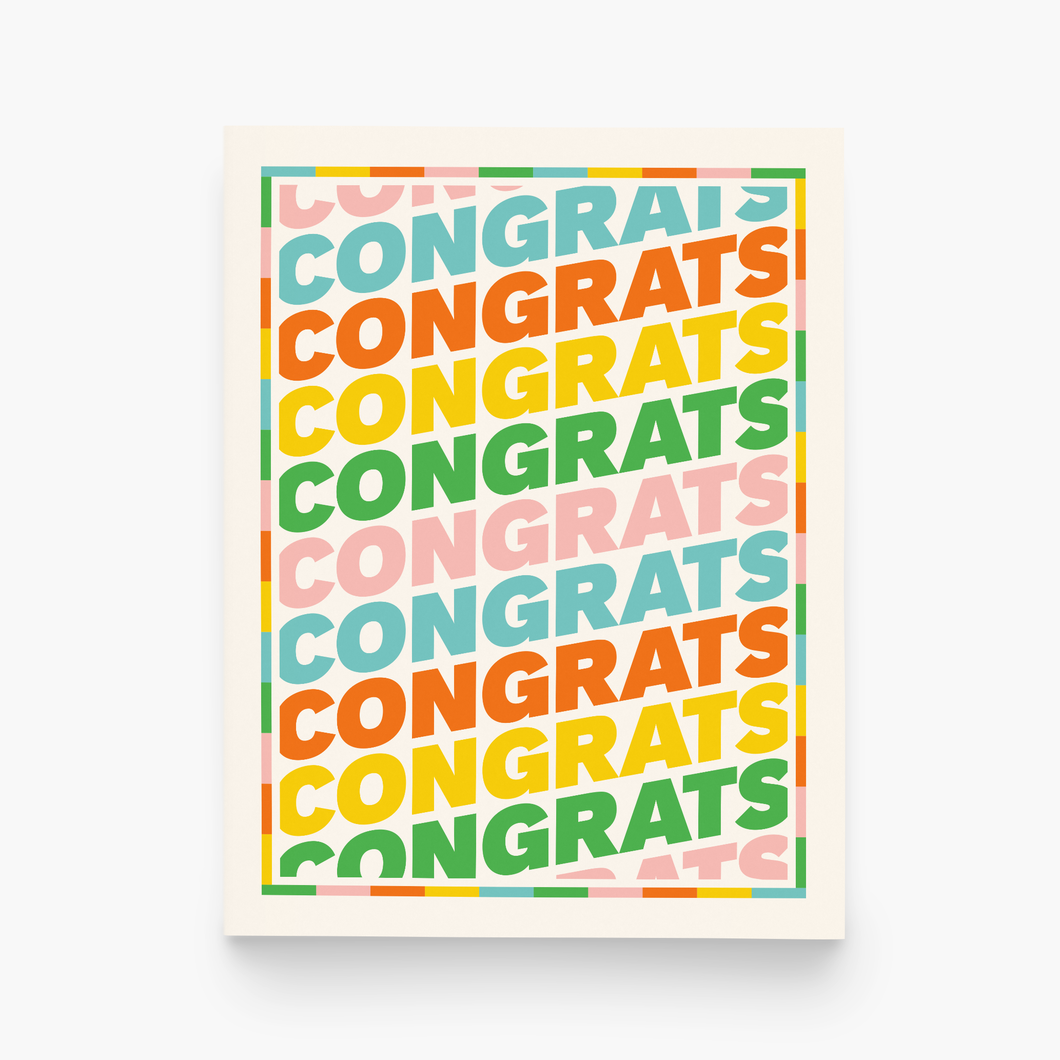 Congrats Greeting Card