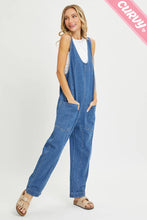 Load image into Gallery viewer, Blue Denim Jumpsuit
