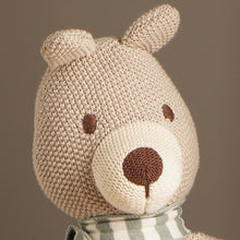 Load image into Gallery viewer, 100% Handmade Cotton Knitted Bear
