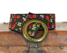 Load image into Gallery viewer, Pink Floral Belt: 40&quot;
