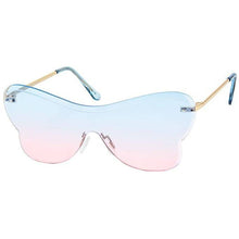 Load image into Gallery viewer, Blue Butterfly Sunglasses
