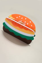 Load image into Gallery viewer, JUMBO LEMONADE BANANA HAMBURGER HAIR CLAW CLIPS | 40H843: HAMBURGER
