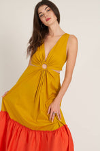 Load image into Gallery viewer, Color Block Maxi Dress
