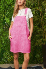 Load image into Gallery viewer, Pink Overall Dress
