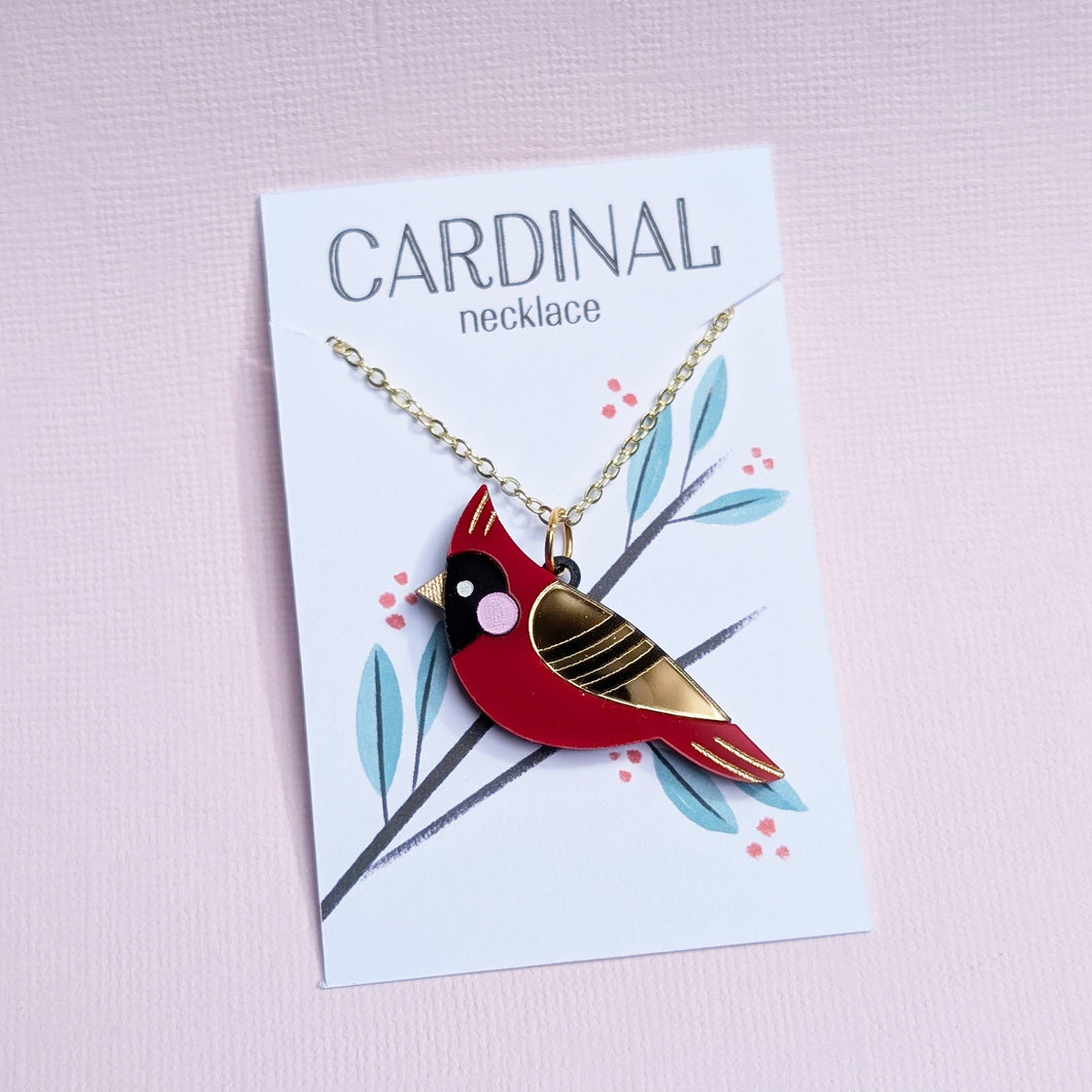 Cardinal Necklace