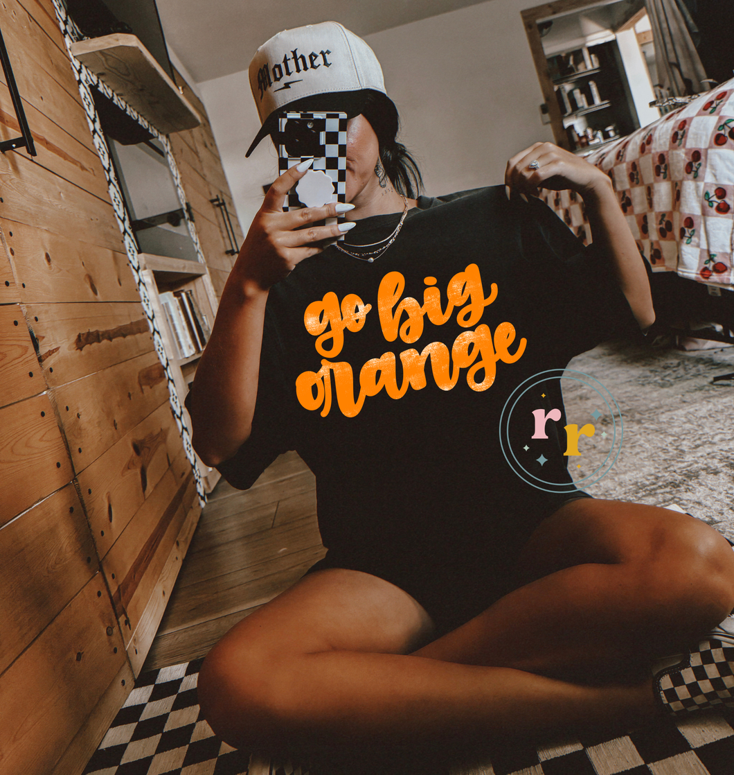 Go Big Orange Tee