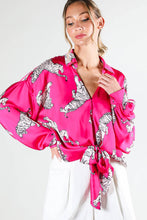 Load image into Gallery viewer, Satin Tiger Top
