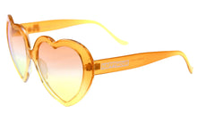Load image into Gallery viewer, Orange Heart Sunnies
