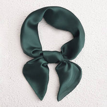 Load image into Gallery viewer, Scarvii - Solid Color Simple Square Scarf: ORANGE / 70*70CM
