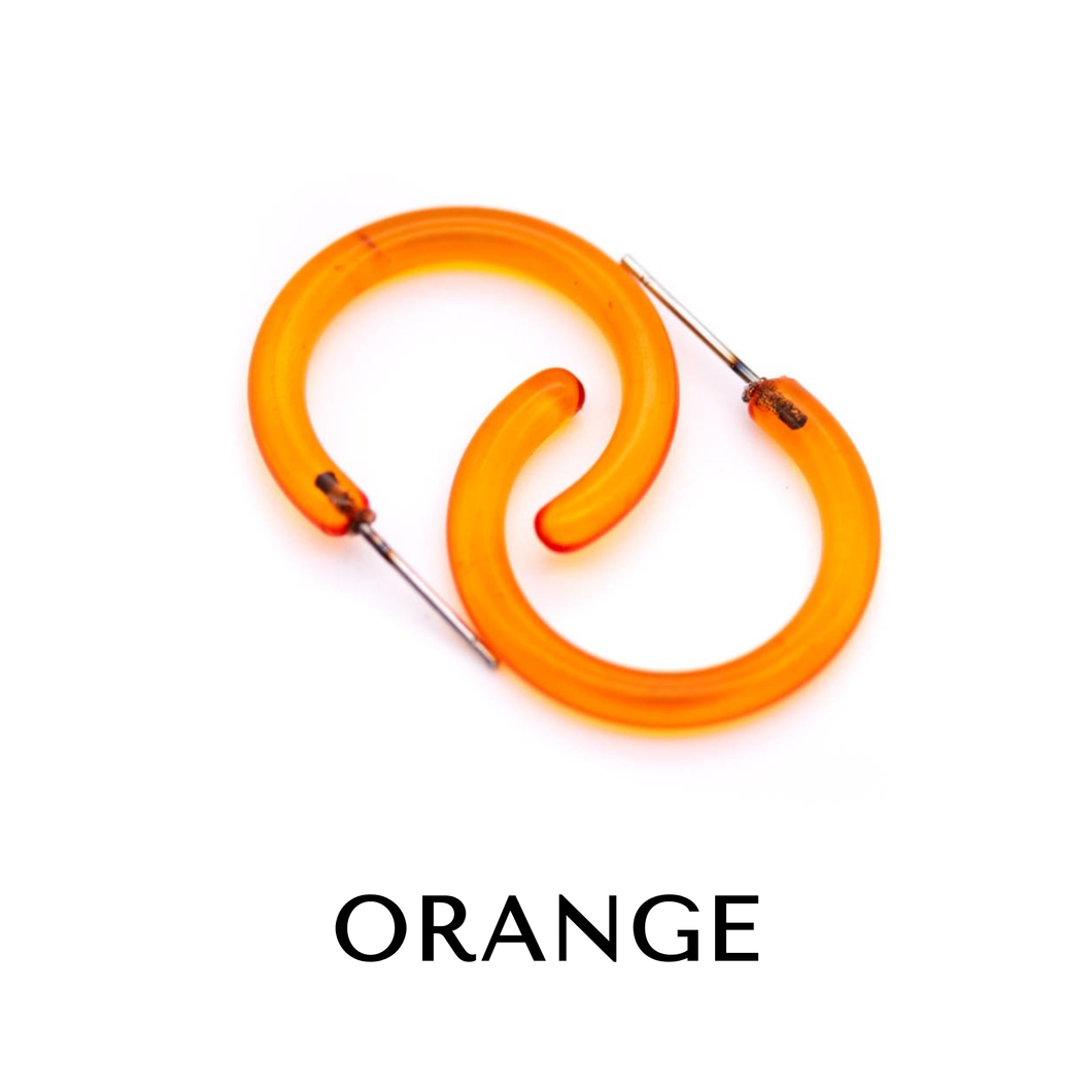 Orange Jelly Hoops