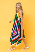 Load image into Gallery viewer, Multi Stripe Hanky Dress
