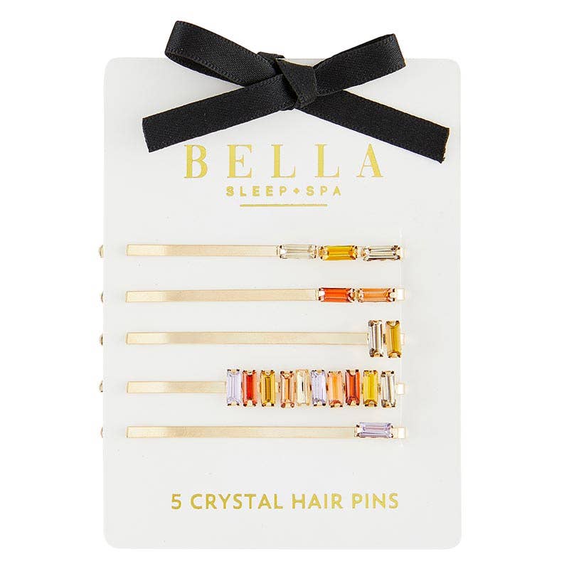 Crystal Bobby Pins- Neutral Jewels