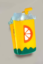 Load image into Gallery viewer, JUMBO LEMONADE BANANA HAMBURGER HAIR CLAW CLIPS | 40H843: HAMBURGER
