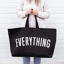 Load image into Gallery viewer, Everything - Black REALLY Big Bag
