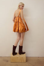 Load image into Gallery viewer, Metallic Babydoll Dress

